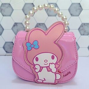 Pink Bunny Crossbody Purse